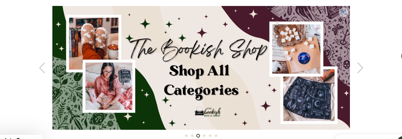 thebookishshop.com banner